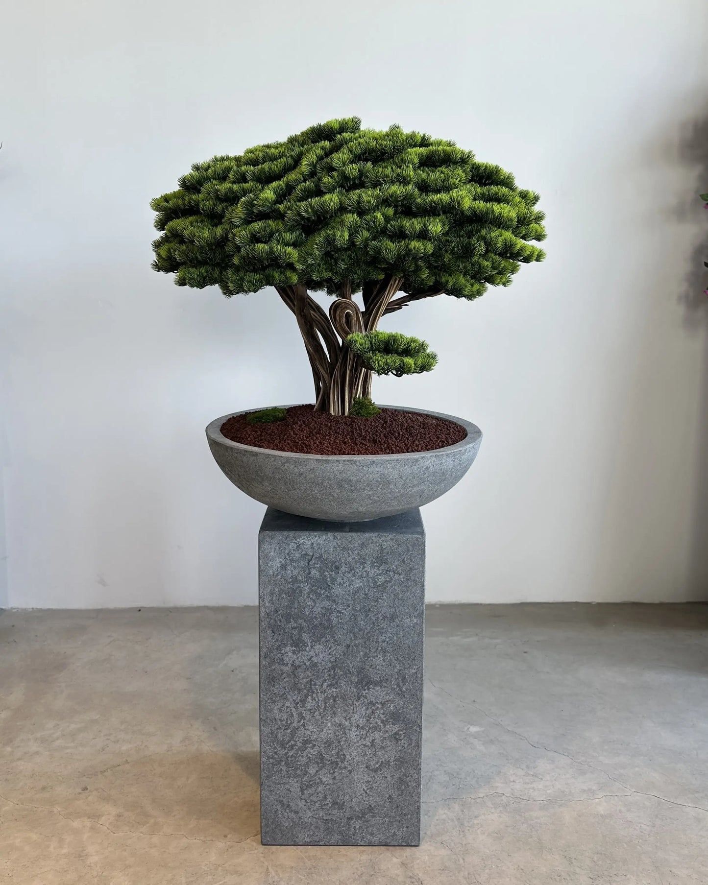 Realistic Artificial Bonsai Tree with Optional Elegant Display Vase