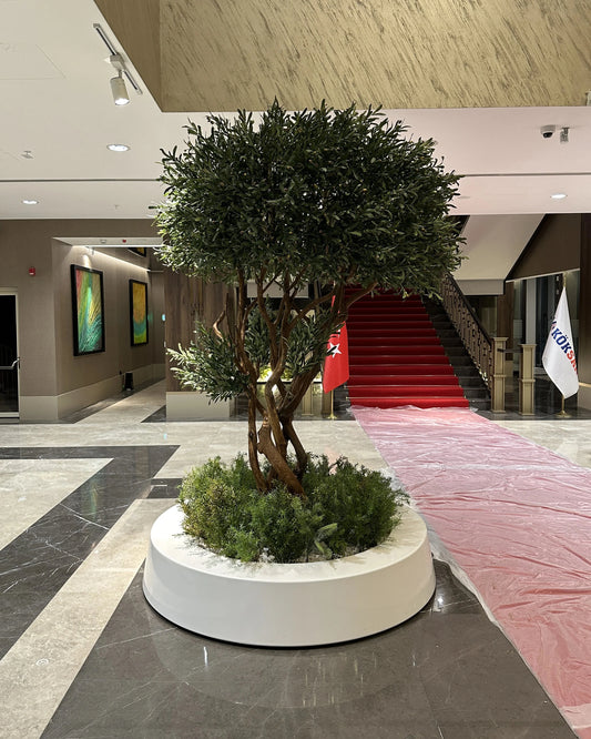 Premium Lifelike 280cm Artificial Olive Tree Realistic Faux Indoor Plant Decor
